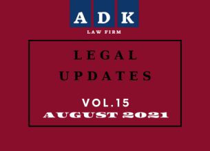 LEGAL UPDATES VOL 15, AUGUST 2021